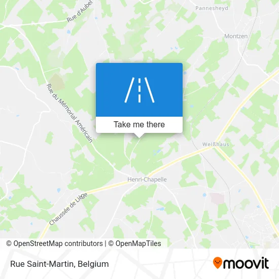 Saint Martin Street map