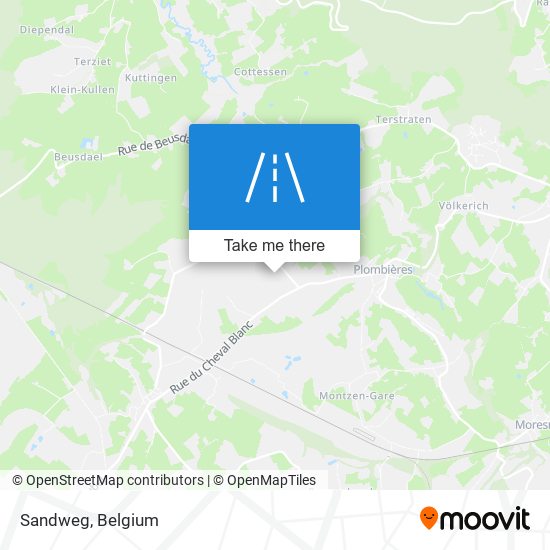 Sandweg map