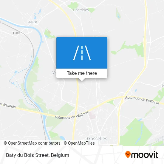 Baty du Bois Street map