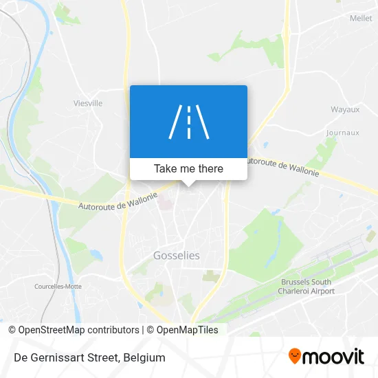 De Gernissart Street map