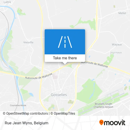 Jean Wyns Street map