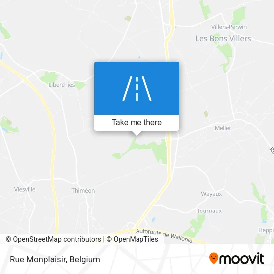 Rue Monplaisir map