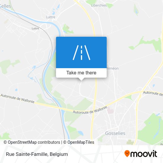 Rue Sainte-Famille plan