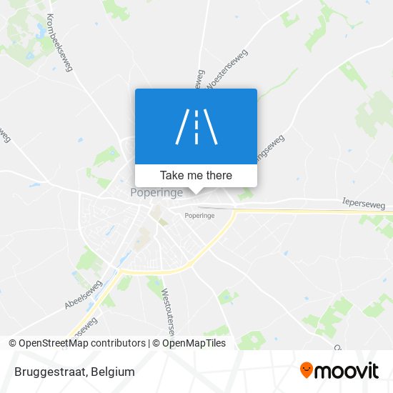 Bruggestraat map