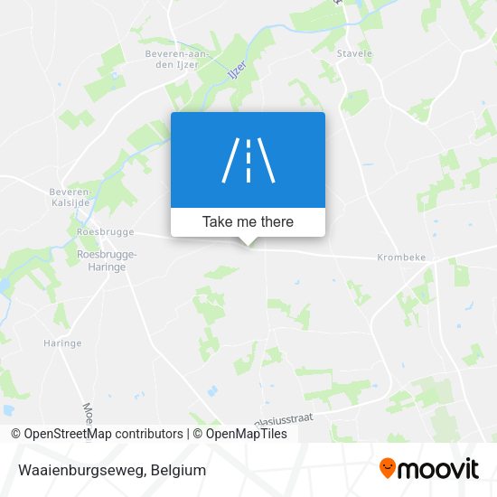 Waaienburgseweg map