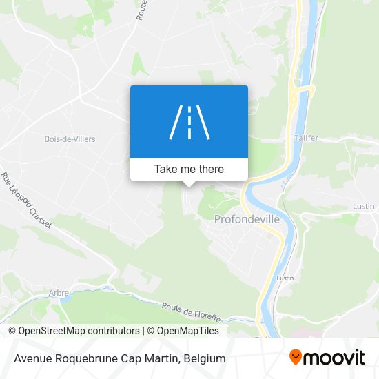 Avenue Roquebrune Cap Martin map