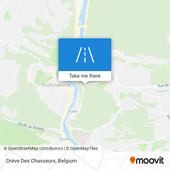 Drève Des Chasseurs map