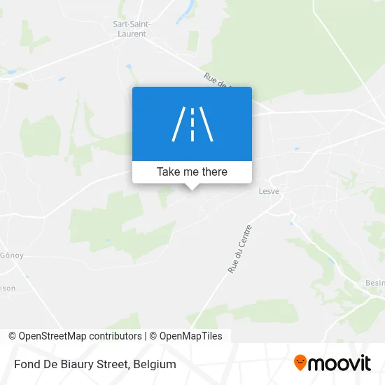 Fond De Biaury Street map