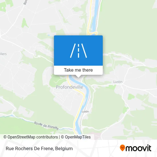 Rue Rochers De Frene map