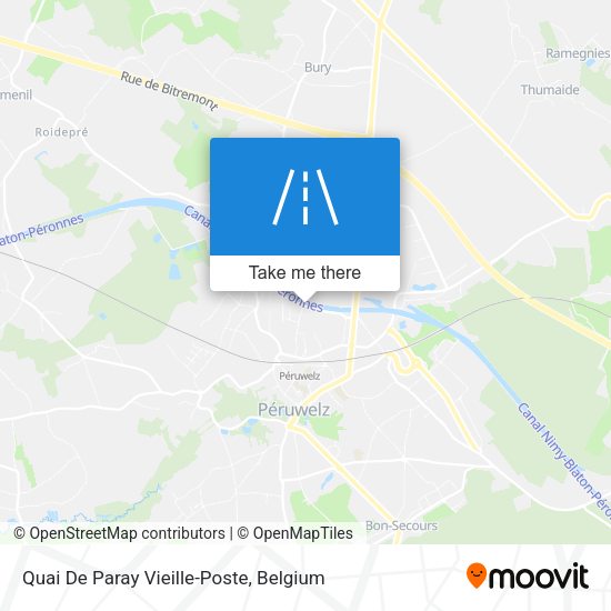 Quai De Paray Vieille-Poste map