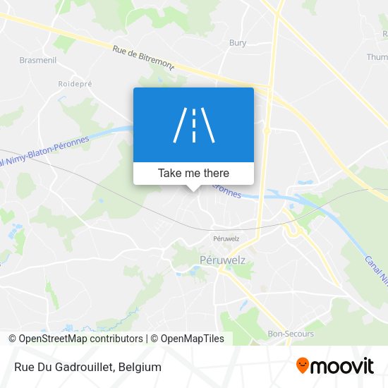 Rue Du Gadrouillet map