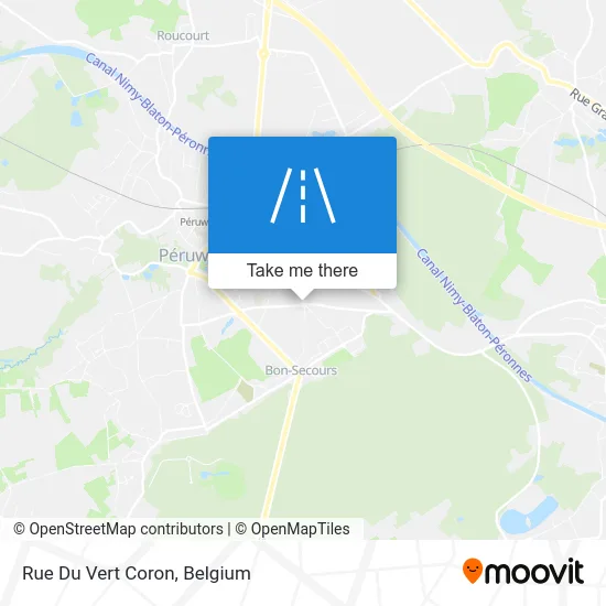 Vert Coron Street map