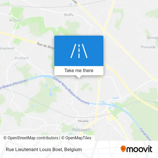 Lieutenant Louis Boel Street map