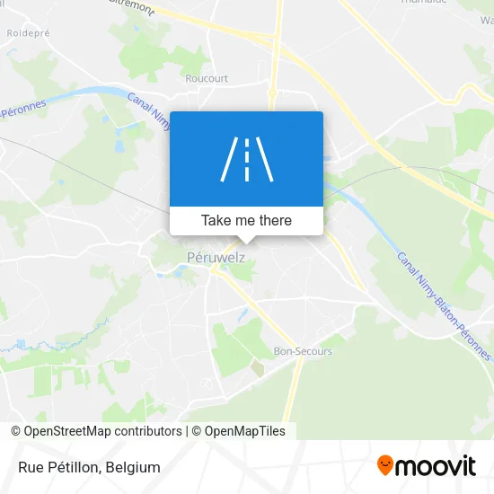 Rue Pétillon map