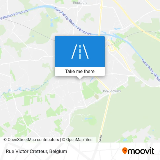 Victor Cretteur Street map