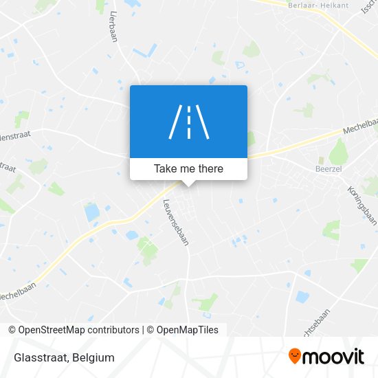 Glasstraat map