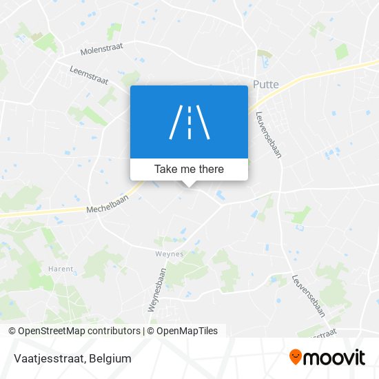 Vaatjesstraat map