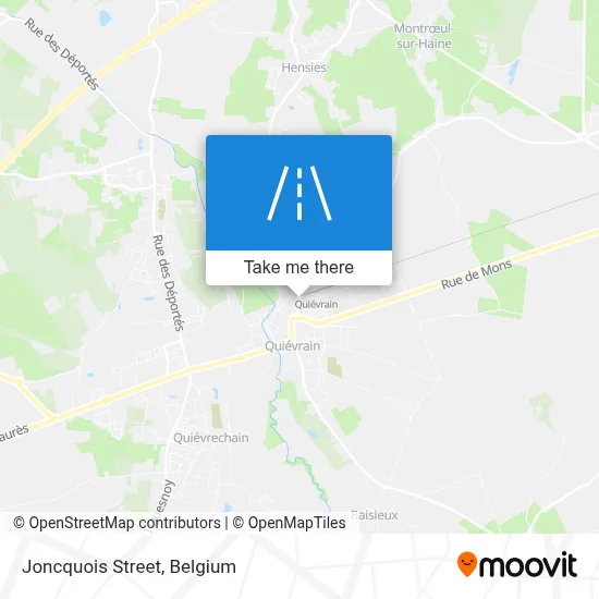 Joncquois Street map