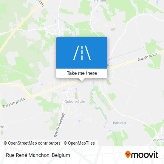 Rue René Manchon plan