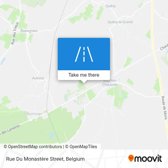 Rue Du Monastère Street map