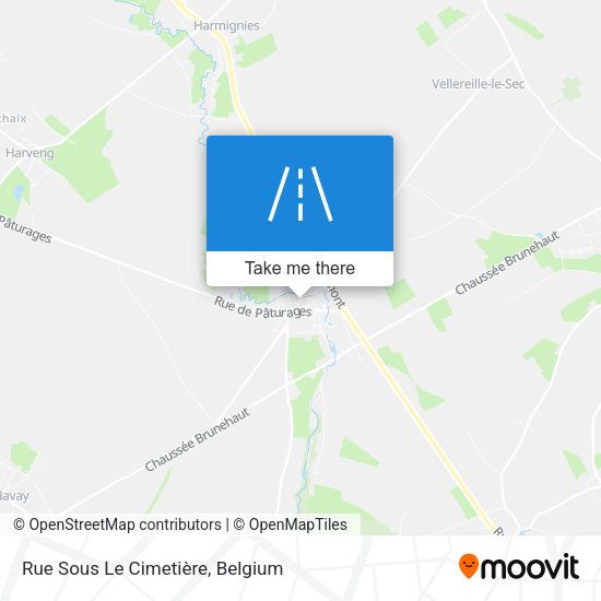 Rue Sous Le Cimetière plan
