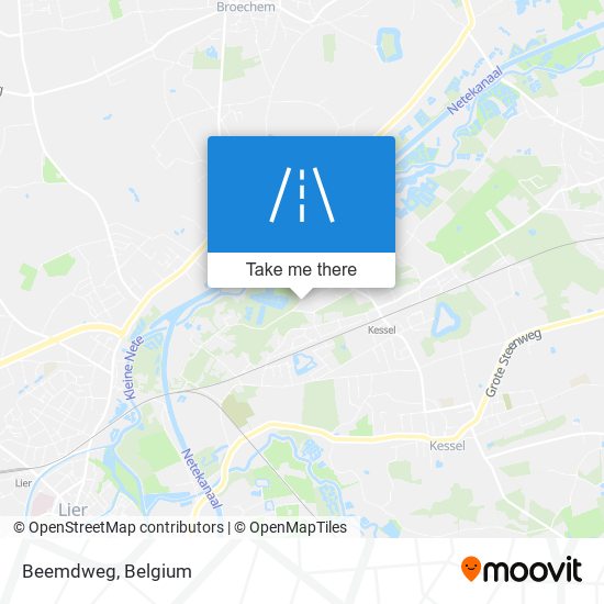 Beemdweg map