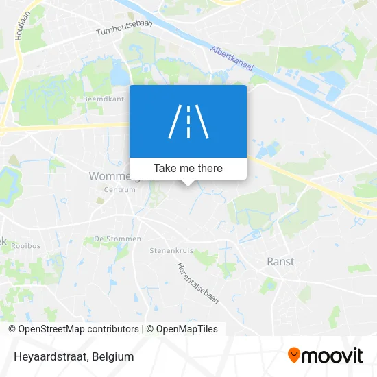 Heyaardstraat map