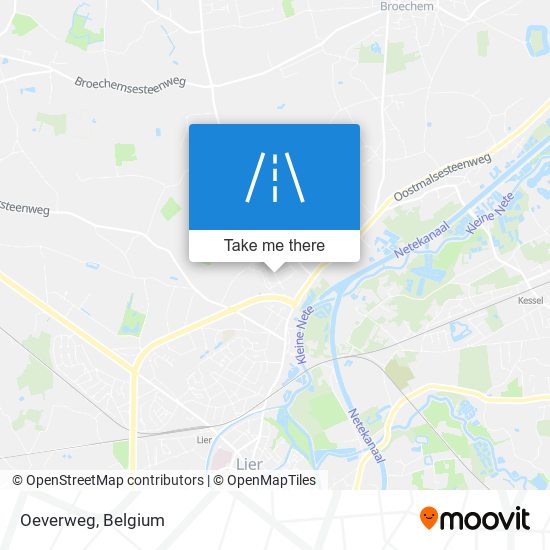 Oeverweg map