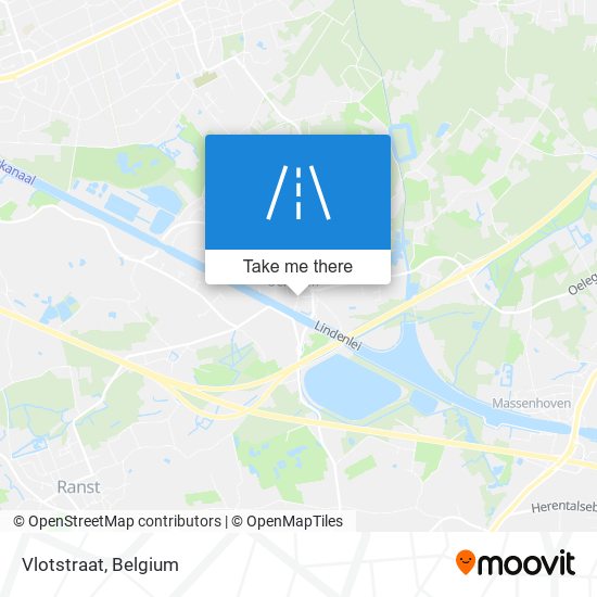 Vlotstraat map