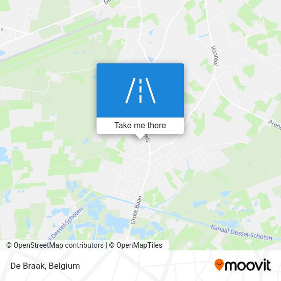 De Braak map