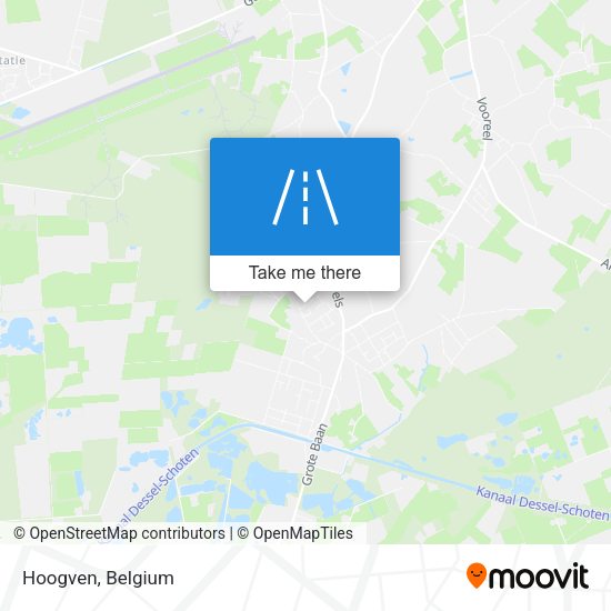 Hoogven map