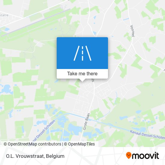 O.L. Vrouwstraat map
