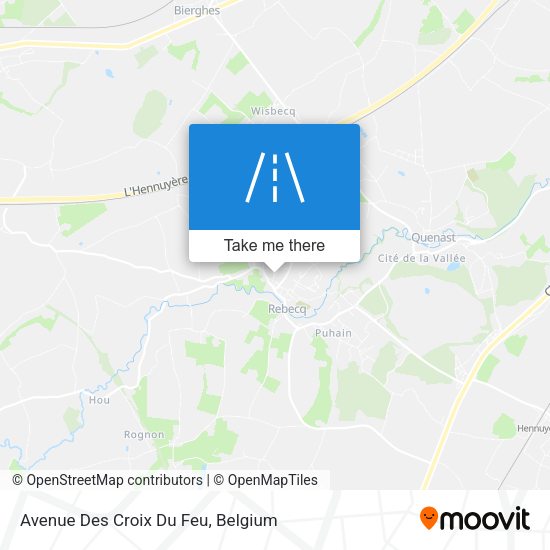 Avenue Des Croix Du Feu map