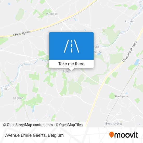 Avenue Emile Geerts plan