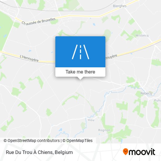 Rue Du Trou À Chiens map