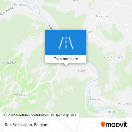 Saint-Jean Street map