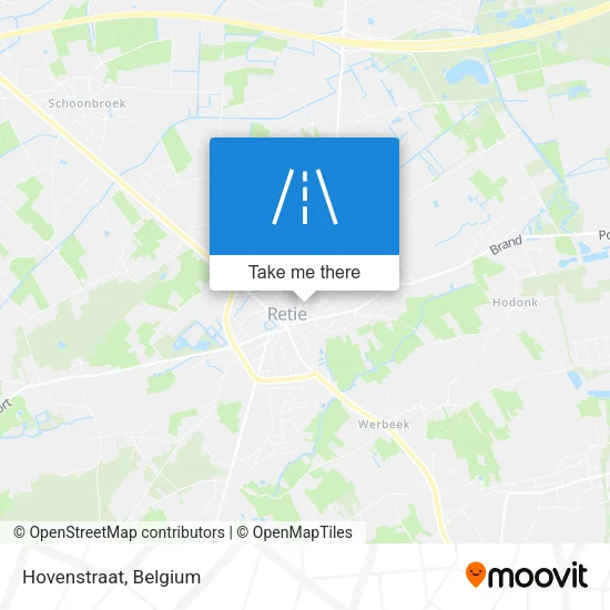 Hovenstraat map