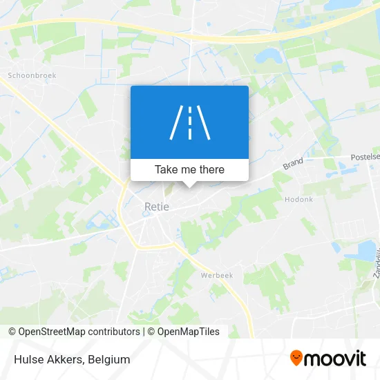 Hulse Akkers map
