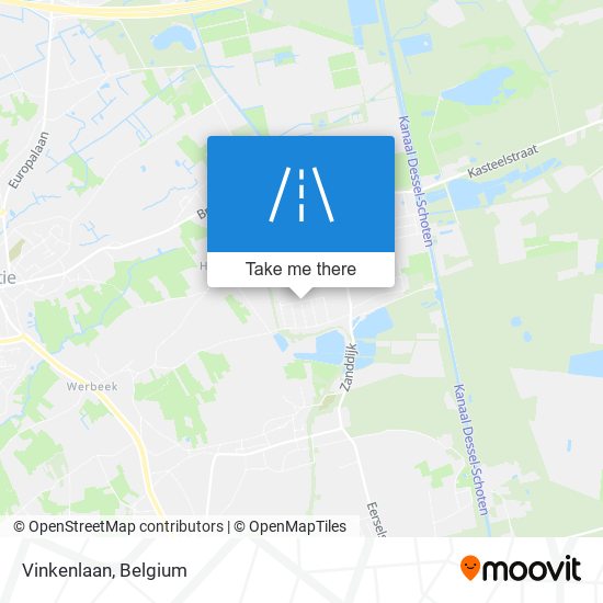 Vinkenlaan map