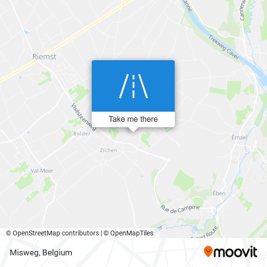 Misweg map