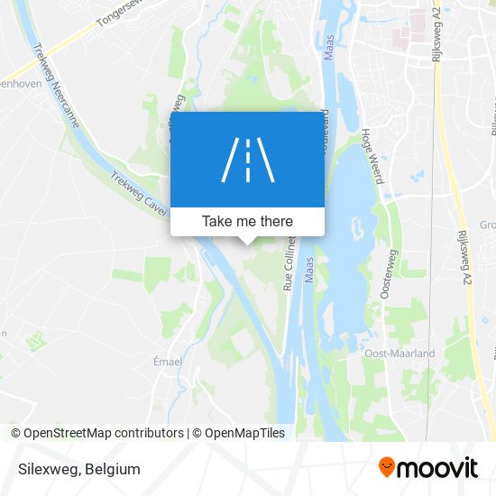 Silexweg map