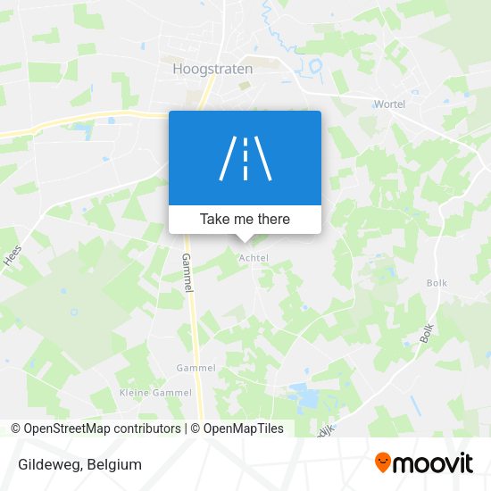 Gildeweg map