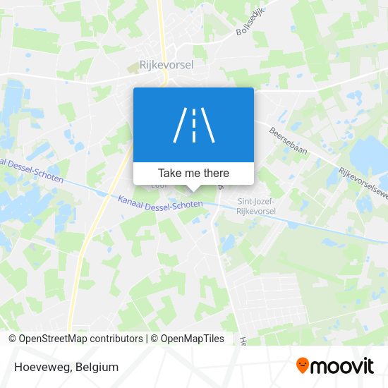 Hoeveweg map