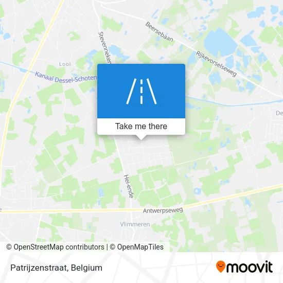 Patrijzenstraat map