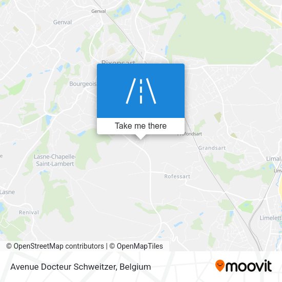 Avenue Docteur Schweitzer plan
