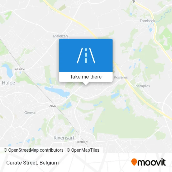 Curate Street map