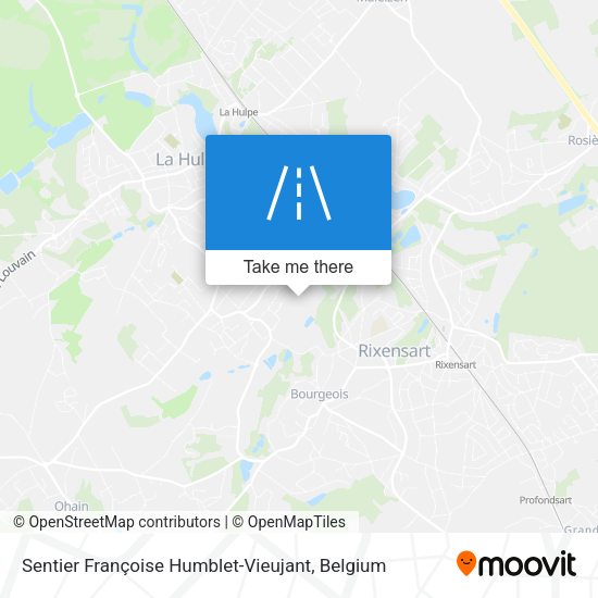 Sentier Françoise Humblet-Vieujant plan