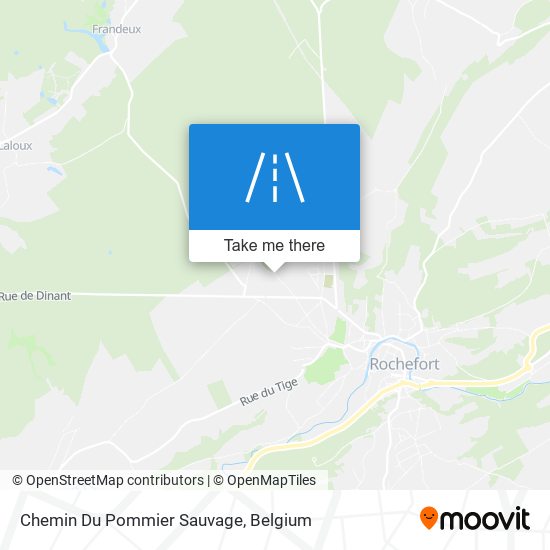 Chemin Du Pommier Sauvage map