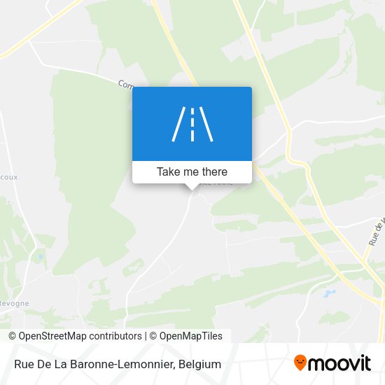 Rue De La Baronne-Lemonnier plan