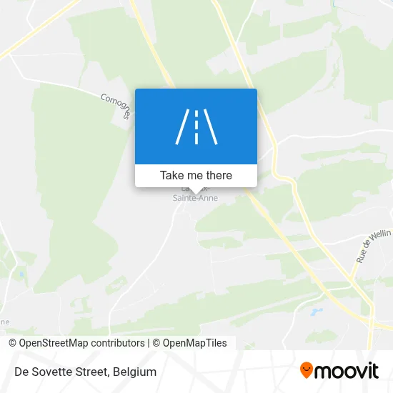De Sovette Street map